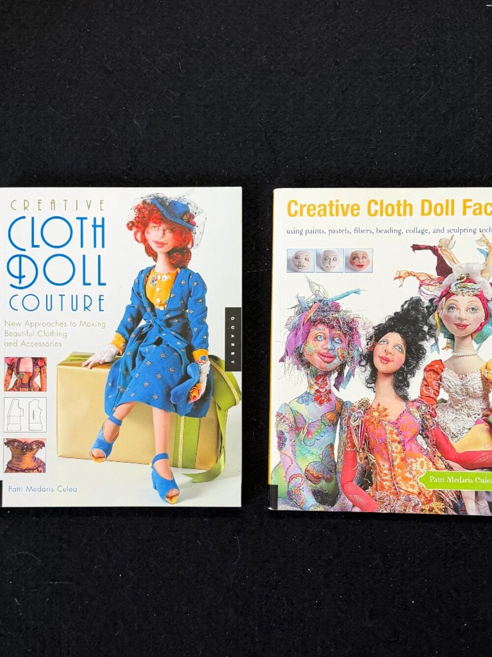 “Creative Cloth Doll Couture”*/”Creative Cloth Doll Faces” Books